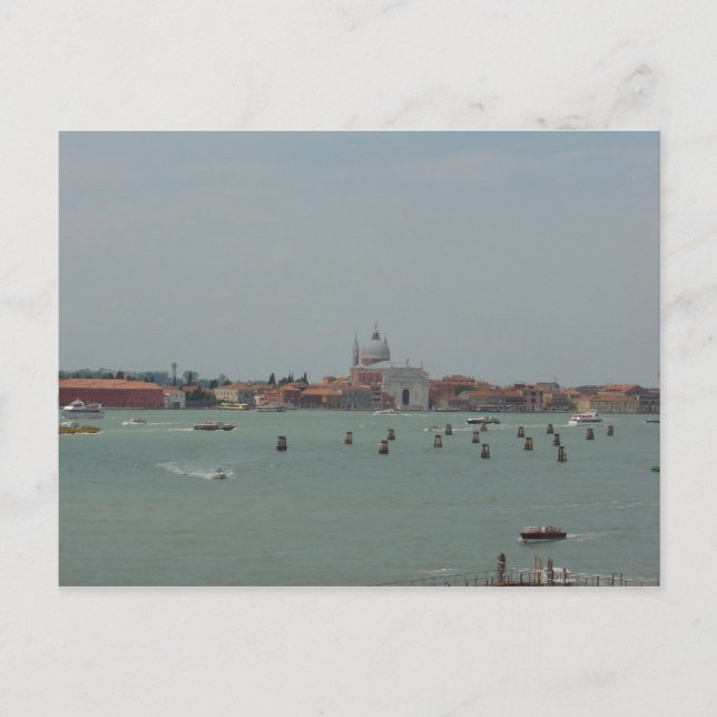 Aussicht vom Inside Doges Palace, Venedig 2 Postkarte (Vorderseite)