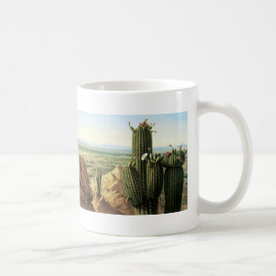 Aussicht vom Maricopa Berg in der Nähe des Gila Ri Tasse