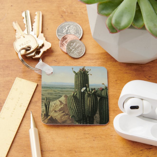 Aussicht vom Maricopa Berg in der Nähe von Rio Gil Schlüsselanhänger (Schreibtisch)