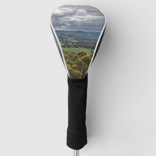 Aussicht vom Mount Buninyong Golf Head Cover Headcover (Vorderseite)
