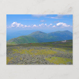 Aussicht vom Mt Washington NH Postkarte
