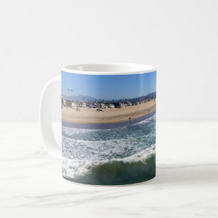 Aussicht vom Pier, Newport Beach, Kalifornien Kaffeetasse