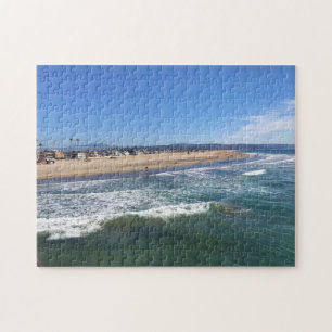 Aussicht vom Pier, Newport Beach, Kalifornien Puzzle