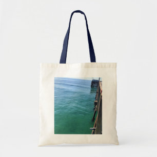 Aussicht vom Pier, Newport Beach, Kalifornien Tragetasche