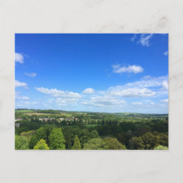 Aussicht vom Schloss Blarney Postkarte