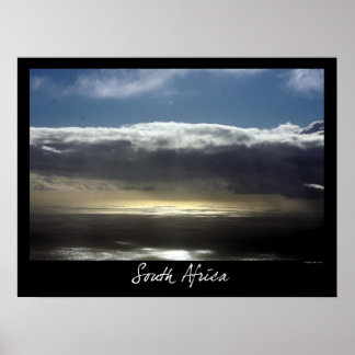 Aussicht vom Tafelberg, Kapstadt Poster