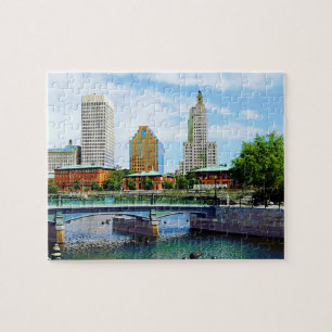 Aussicht vom Waterplace Park, Providence, RI Puzzle