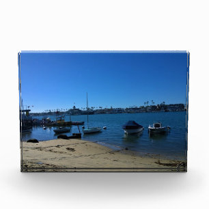 Aussicht von Balboa Island, Newport Beach, Kalifor Fotoblock