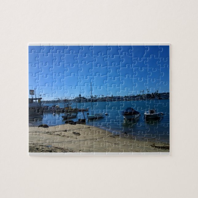 Aussicht von Balboa Island, Newport Beach, Kalifor Puzzle (Horizontal)