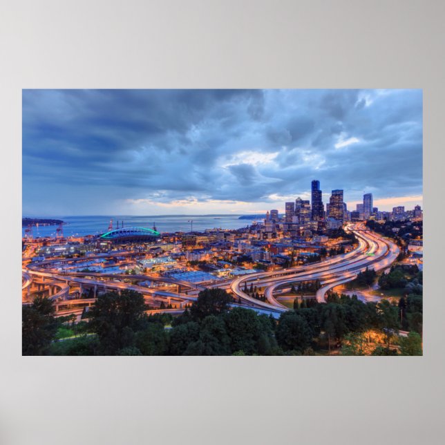 Aussicht von Beacon Hill, Pacific Med Centre Poster (Vorne)