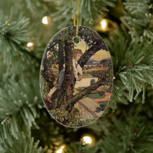 Aussicht Von den Bäumen von Jessie Willcox Smith Keramikornament