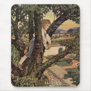 Aussicht Von den Bäumen von Jessie Willcox Smith Mousepad