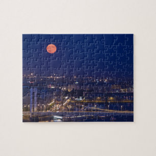 Aussicht von der Fischereizone neben Matyas Puzzle
