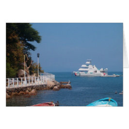 Aussicht von der Insel Puerto Vallarta Karte