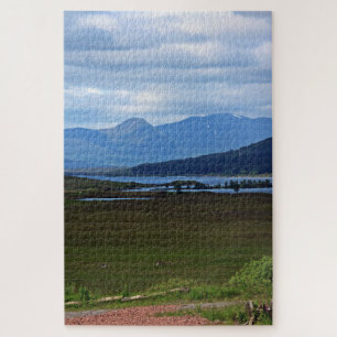 Aussicht von der Station Rannoch, Schottland Puzzle