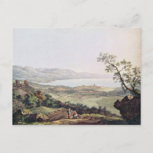 Aussicht von Genf aus Saconex in Savoy Postkarte