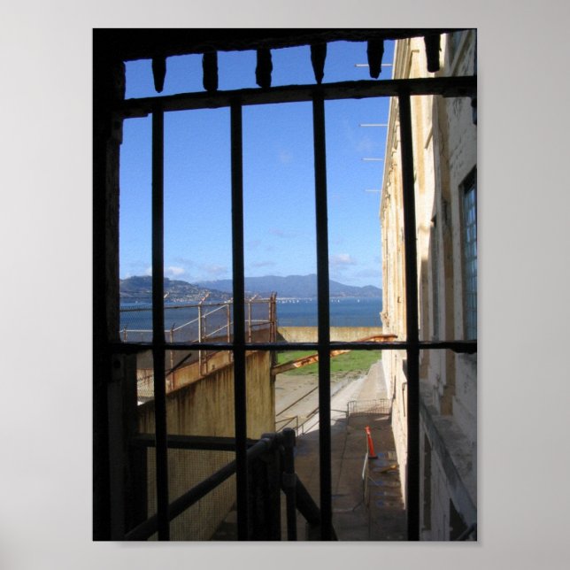 Aussicht von Inside Alcatraz Poster (Vorne)