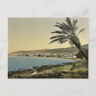Aussicht von nahe am Fuße des Berges Carmel, Chaif Postkarte