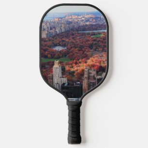 Aussicht von oben: Herbst im Central Park 01 Pickleball Schläger