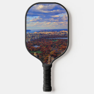 Aussicht von oben: Herbst im Central Park 01 Pickleball Schläger