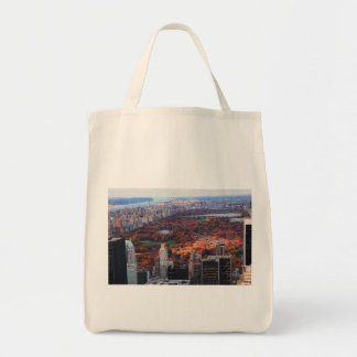 Aussicht von oben: Herbst im Central Park 01 Tragetasche