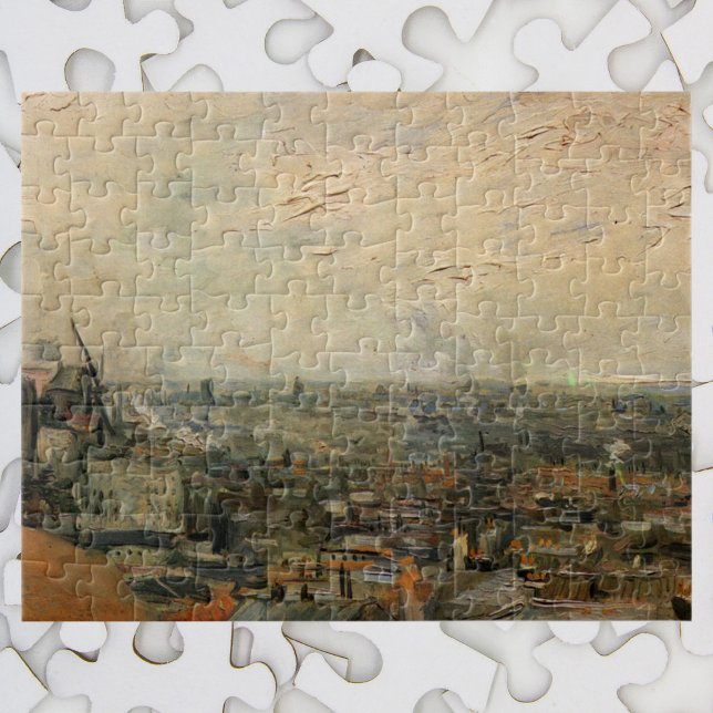 Aussicht von Paris aus Montmartre von Vincent van  Puzzle (Von Creator hochgeladen)