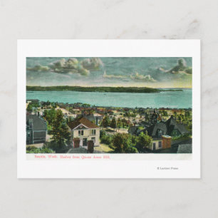 Aussicht von Queen Anne Hill Postkarte
