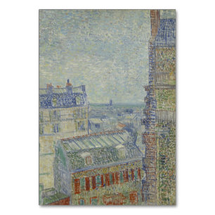 Aussicht von Theos Wohnung von Vincent Van Gogh Tischnummer