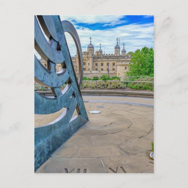 Aussicht von Tower Hill, London, Vereinigtes König Postkarte (Vorderseite)