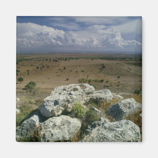Aussicht von Troy auf die umliegende Landschaft Magnet (Vorne)