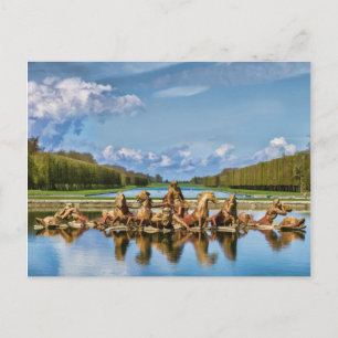 Aussicht von Versailles, Frankreich, Postkarte