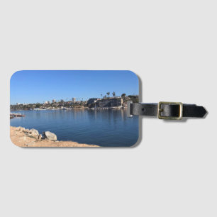 Aussicht von Wedge, Newport Beach, Kalifornien Gepäckanhänger