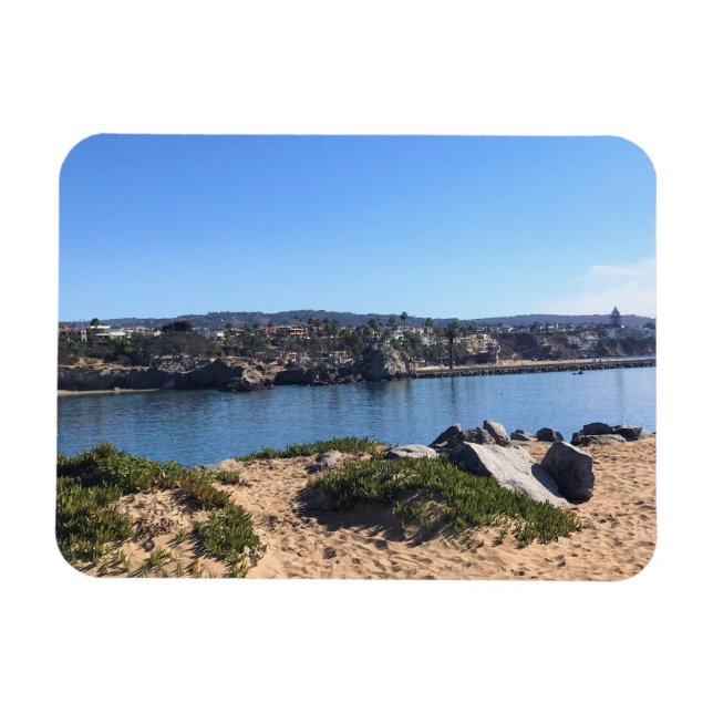 Aussicht von Wedge, Newport Beach, Kalifornien Magnet (Horizontal)