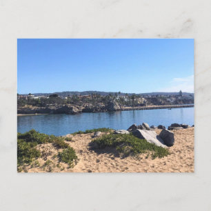 Aussicht von Wedge, Newport Beach, Kalifornien Postkarte