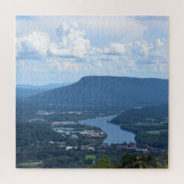 Aussichtsberg - Chattanooga, Tennessee - 20x20 Puzzle (Vertikal)