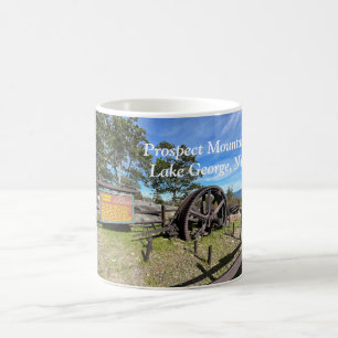 Aussichtsberg im George New Yorker See Kaffeetasse