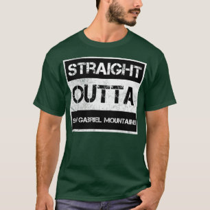 Aussichtsberg San Gabriel Nationalparkprojekt des  T-Shirt