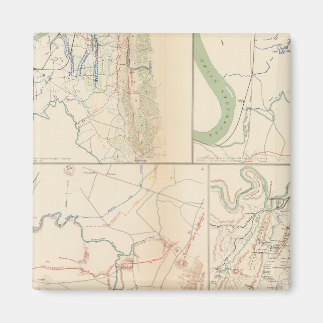 Aussichtsberg, Tennessee Magnet (Vorne)