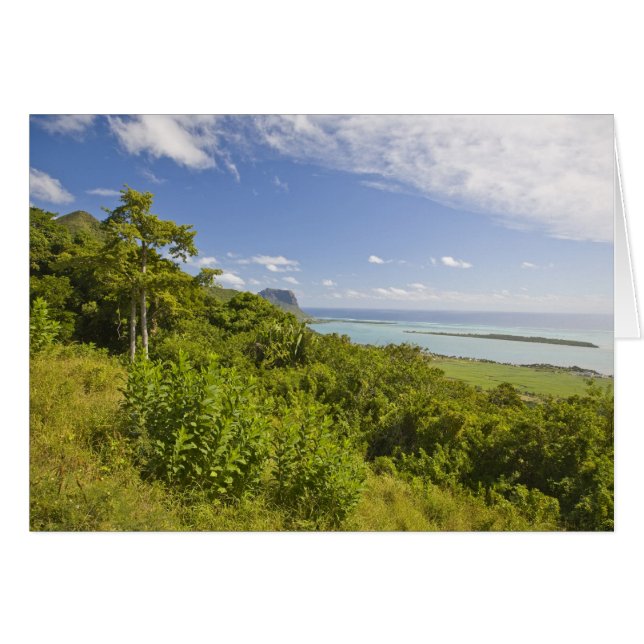 Aussichtspunkt in der Nähe von Grand Riviere Noire (Vorderseite (Horizontal))