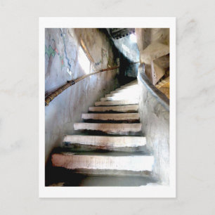 Aussichtsturm Treppe Postkarte