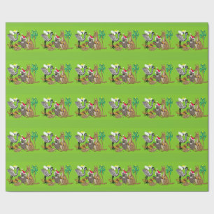 Aussie Christmas santa koala Geschenkpapier