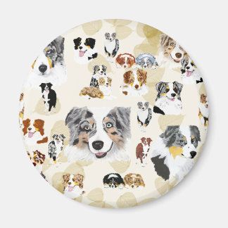 Aussie Collage Magnet