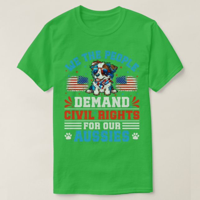 Aussie Dog 3 T-Shirt (Design vorne)