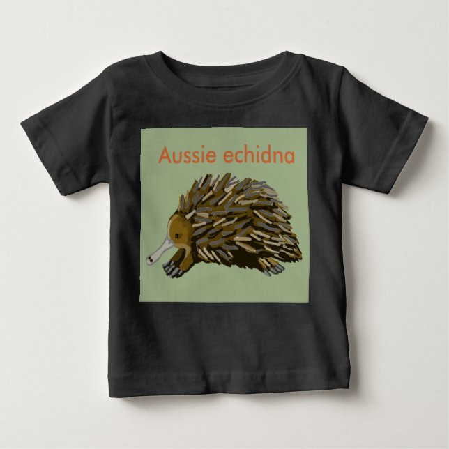 Aussie echidna baby t-shirt (Vorderseite)