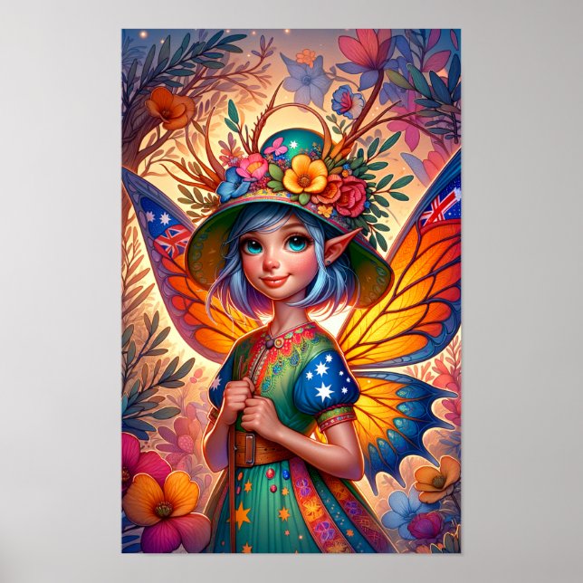 Aussie Fairy Poster (Vorne)