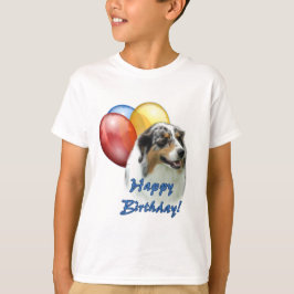 Aussie Happy Birthday Balloons T-Shirt