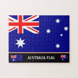 Aussie Hearts & Australian Flag / Australien Puzzle