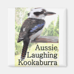 Aussie Laughing Kookaburra Magnet