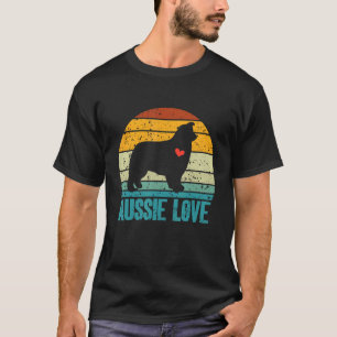 Aussie Liebe Australian Shepherd Dog T-Shirt