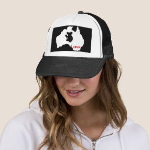 Aussie Love Koala Weiß Truckerkappe
